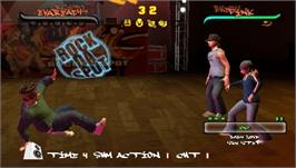 In game image of B-Boy on the Sony PSP.