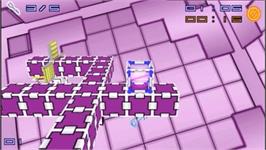 In game image of Cube on the Sony PSP.