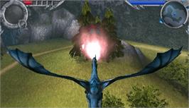 In game image of Eragon on the Sony PSP.