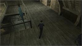In game image of Harry Potter and the Order of the Phoenix on the Sony PSP.