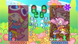 In game image of Puyo Puyo Fever 2 on the Sony PSP.