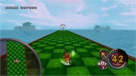 In game image of Super Monkey Ball Adventure on the Sony PSP.