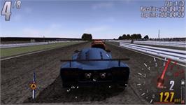 In game image of TOCA Race Driver 3 Challenge on the Sony PSP.