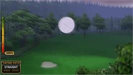 In game image of Tiger Woods PGA Tour 7 on the Sony PSP.