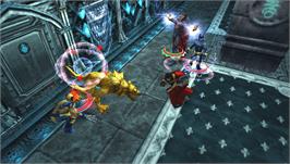 In game image of X-Men: Legends II - Rise of Apocalypse on the Sony PSP.