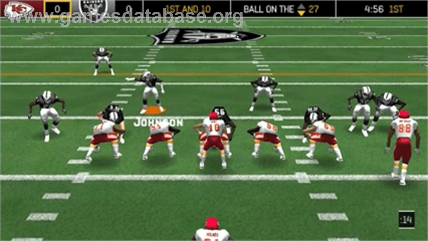 Madden NFL 6 - Sony PSP - Artwork - In Game