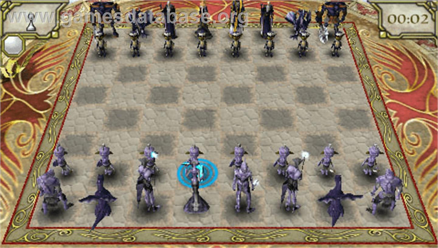 Online Chess Kingdoms - Sony PSP - Artwork - In Game