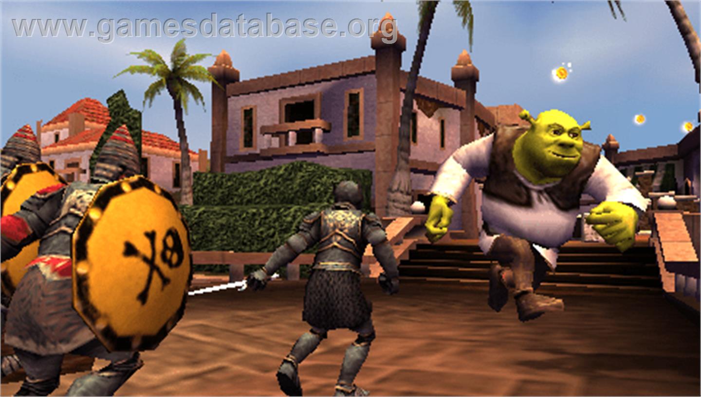 Shrek the Third - Sony PSP - Artwork - In Game
