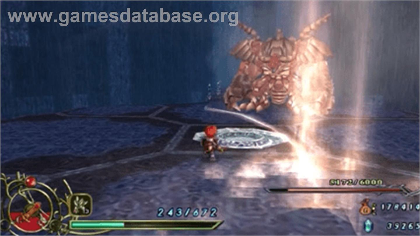 Ys VI: The Ark of Napishtim - Sony PSP - Artwork - In Game