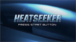 Title screen of Heat Seeker on the Sony PSP.