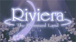 Title screen of Riviera: The Promised Land on the Sony PSP.