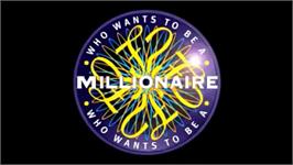 Title screen of Who Wants to be a Millionaire: Party Edition on the Sony PSP.