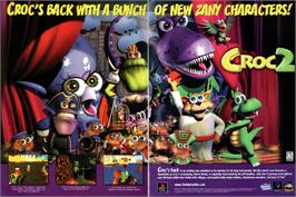 Advert for Croc 2 on the Sony Playstation.