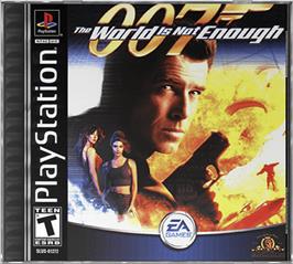 Box cover for 007: The World is Not Enough on the Sony Playstation.