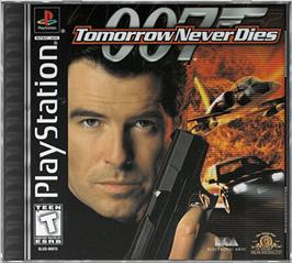 Box cover for 007: Tomorrow Never Dies on the Sony Playstation.