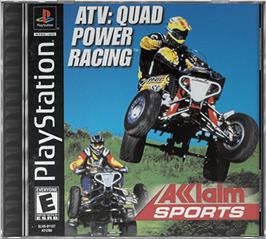 Box cover for ATV: Quad Power Racing on the Sony Playstation.
