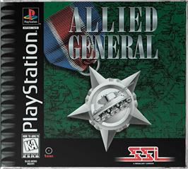Box cover for Allied General on the Sony Playstation.