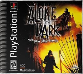 Box cover for Alone in the Dark: The New Nightmare on the Sony Playstation.