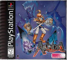 Box cover for Alundra on the Sony Playstation.