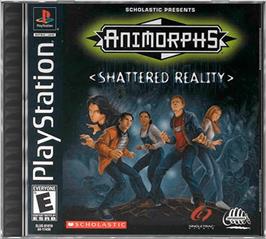 Box cover for Animorphs: Shattered Reality on the Sony Playstation.