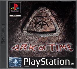 Box cover for Ark of Time on the Sony Playstation.