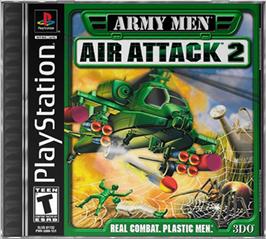 Box cover for Army Men: Air Attack 2 on the Sony Playstation.