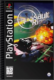 Box cover for Assault Rigs on the Sony Playstation.