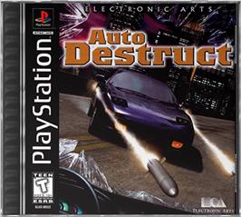 Box cover for Auto Destruct on the Sony Playstation.