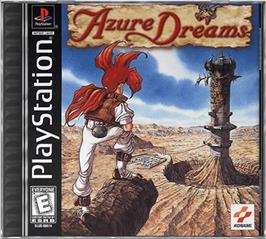 Box cover for Azure Dreams on the Sony Playstation.