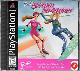 Box cover for Barbie: Super Sports on the Sony Playstation.