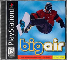 Box cover for Big Air on the Sony Playstation.