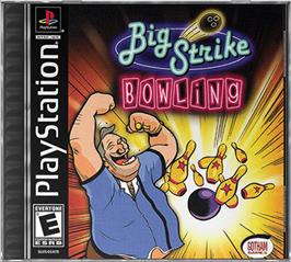 Box cover for Big Strike Bowling on the Sony Playstation.
