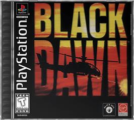 Box cover for Black Dawn on the Sony Playstation.