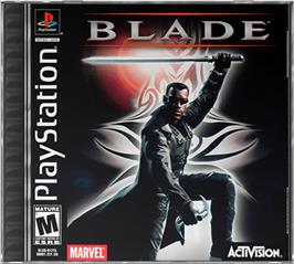 Box cover for Blade on the Sony Playstation.