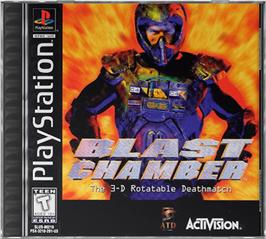 Box cover for Blast Chamber on the Sony Playstation.