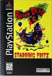 Box cover for Braindead 13 on the Sony Playstation.