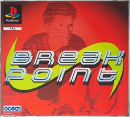 Box cover for Break Point on the Sony Playstation.