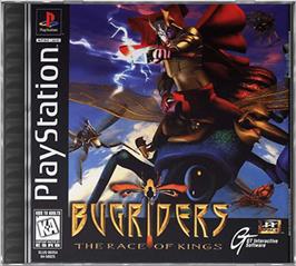 Box cover for BugRiders: The Race of Kings on the Sony Playstation.