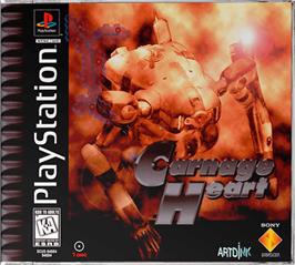 Box cover for Carnage Heart on the Sony Playstation.