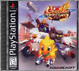 Box cover for Chocobo Racing on the Sony Playstation.