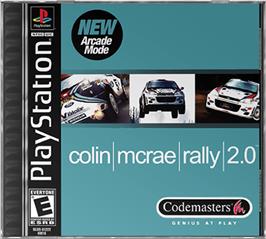 Box cover for Colin McRae Rally 2.0 on the Sony Playstation.