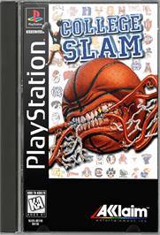 Box cover for College Slam on the Sony Playstation.
