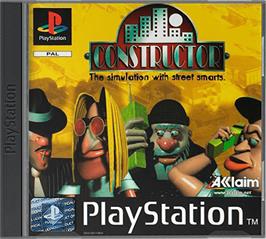 Box cover for Constructor on the Sony Playstation.