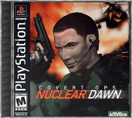 Box cover for Covert Ops: Nuclear Dawn on the Sony Playstation.