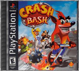 Box cover for Crash Bash on the Sony Playstation.