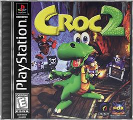 Box cover for Croc 2 on the Sony Playstation.