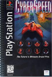 Box cover for CyberSpeed on the Sony Playstation.