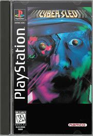 Box cover for Cyber Sled on the Sony Playstation.