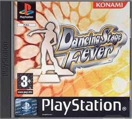 Box cover for Dancing Stage Fever on the Sony Playstation.