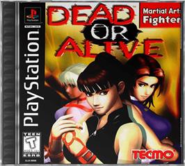 Box cover for Dead or Alive on the Sony Playstation.